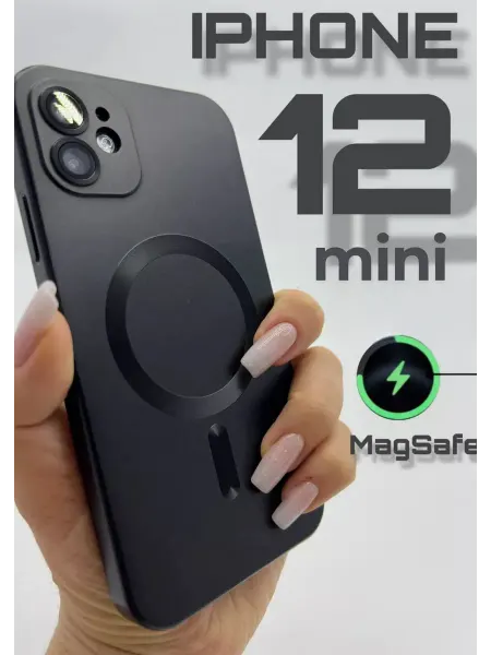 GreenQueen Чехол на iphone 12 mini силиконовый magsafe