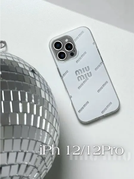 IPAK Чехол силиконовый Miu Miu для iPhone 12 iPhone 12 Pro