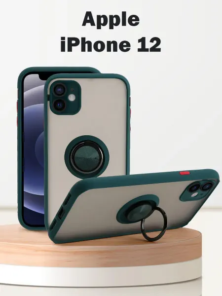Чехол для iPhone 12 айфон 12, с кольцом
