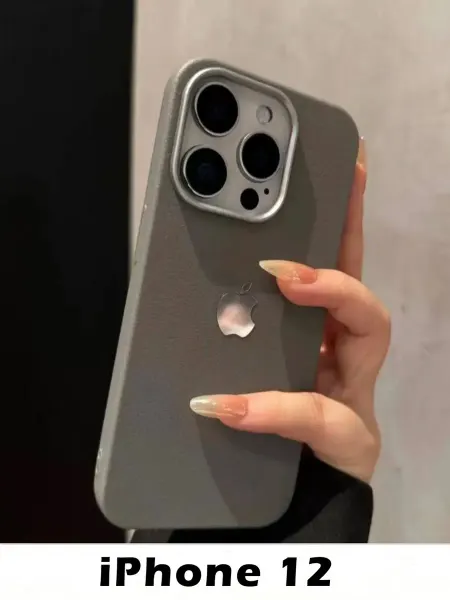 Чехол на iphone 12 логотип айфон