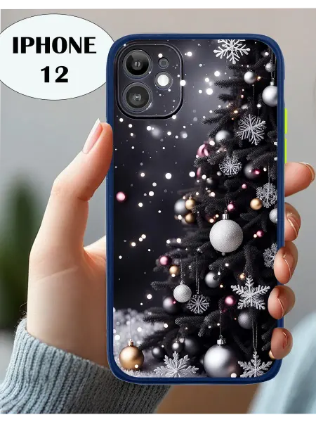 Чехол на iPhone 12 с принтом красивый