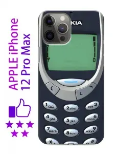 Чехол для Iphone 12 Pro Max с принтом Нокиа