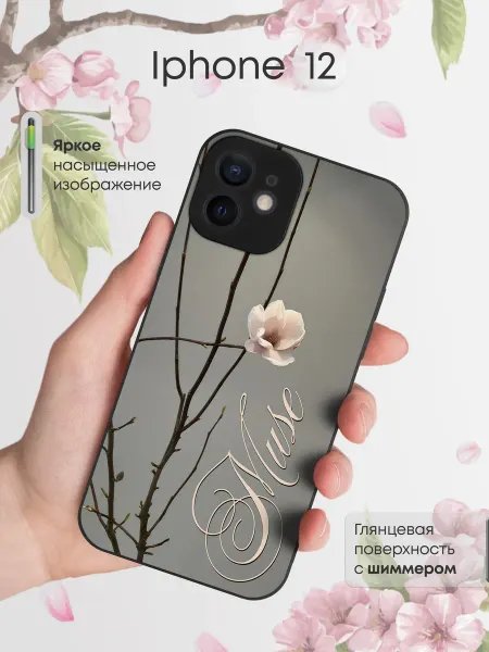 TiA MaX Чехол на iPhone 12 с принтом Муза