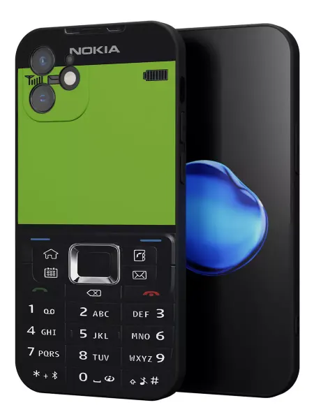 PBl store Чехол на iPhone 12 mini с принтом Nokia