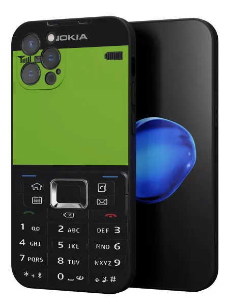PBl store Чехол на iPhone 12 Pro с принтом Nokia