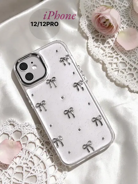 Чехол на iPhone 12 12 pro с бантиками