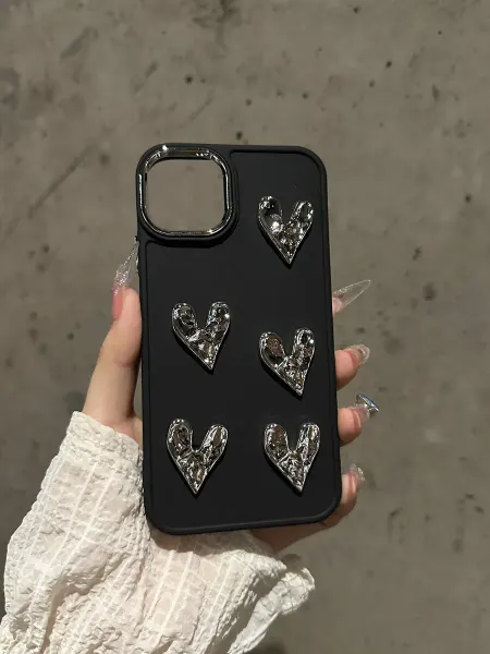 О'кейси Чехол на iPhone 12 12 Pro с сердечками