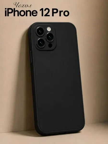 Мобимания Чехол на iPhone 12 Pro силиконовый с защитой камеры