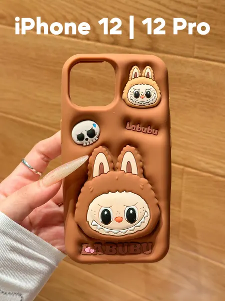 О'кейси Чехол на iPhone 12 12 Pro с принтом Лабубу