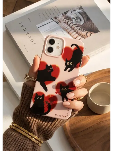 PurpleCloud Чехол на iphone 12 12 pro с принтом