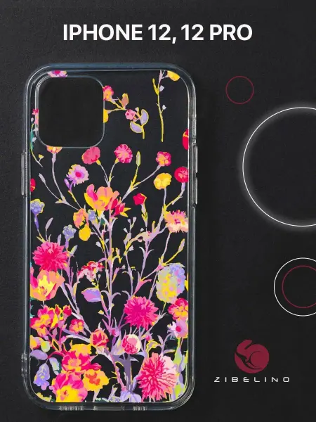 ZIBELINO Чехол на iPhone 12, iPhone 12 Pro прозрачный
