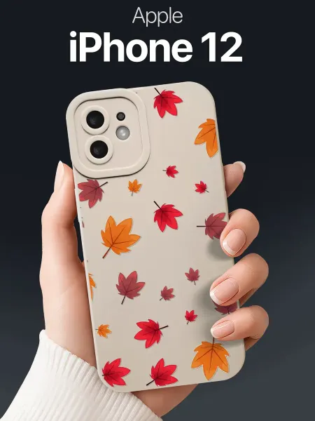 SCDesign Чехол на iPhone 12 с кленом