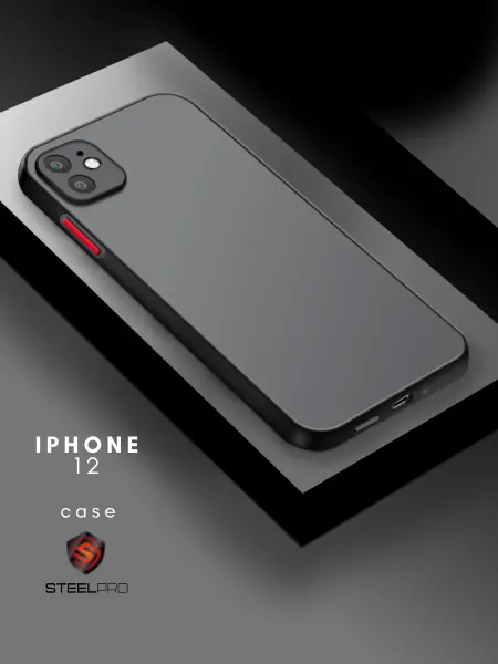 SteelPro Чехол на iPhone 12 матовый