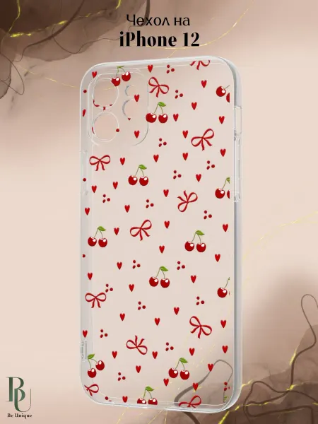Be Unique Чехол на iPhone 12 с бантиками