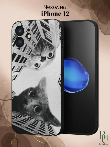 Be Unique Чехол на iPhone 12 Котики
