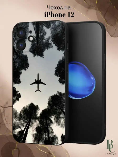 Be Unique Чехол на iPhone 12 Самолет