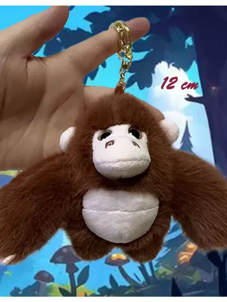 LIANG TOYS Брелок мягкая игрушка Горилла 12 см