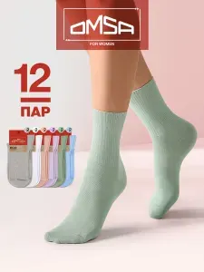 Носки Omsa женские, 12 пар