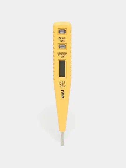 Вольтметр Deli EDL8003 12-220V AC/DC