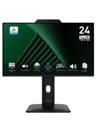 MSI 23.8" Монитор PRO MP242PMG 9S6-3PD89T-005 (9S6-3PD89T-005), IPS, 1920x1080, 120 Гц, черный