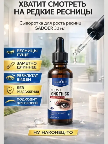 MDMDE Сыворотка для роста ресниц 30мл