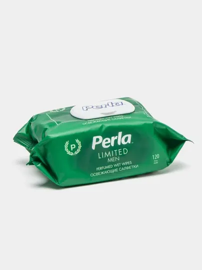 Влажная салфетка PERLA MEN PERFUME 120 X12