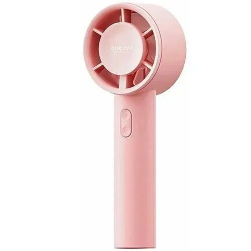 Вентилятор портативный SOLOVE F01 Pink настольный/ручной, 1200мА/ч, USB Type-C, 5 скоростей, розовый