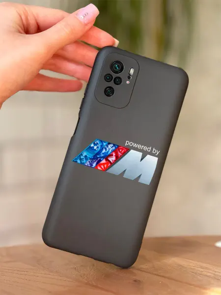 PBl store Чехол на Redmi Note 10 Note 10S Poco M5S BMW M-power