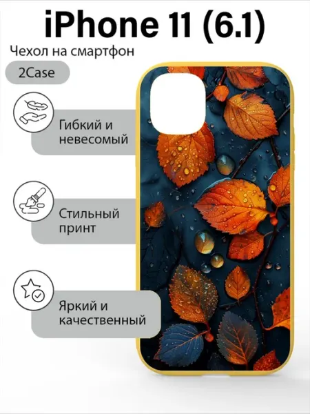 2Case Чехол с принтом iPhone 11 (6.1)