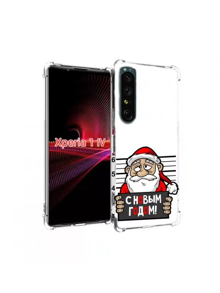 Чехол.ру Чехол ДМ с новым годом заключенный Sony Xperia 1 IV