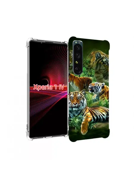 Чехол.ру Чехол Тигры Sony Xperia 1 IV