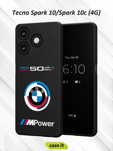 Case it Чехол на Tecno Spark 10 Spark 10c 4G принт Motorsport BMW