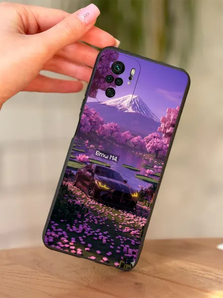 PBl store Чехол на Redmi Note 10 Note 10S Poco M5S принт BMW M4