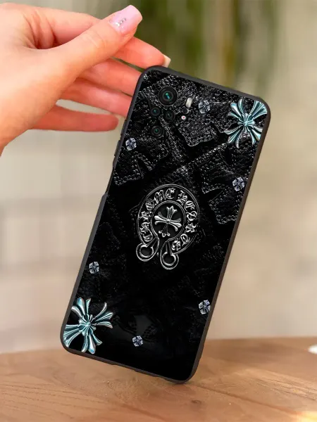 PBl store Чехол на Redmi Note 10 Note 10S Poco M5S Chrome Hearts