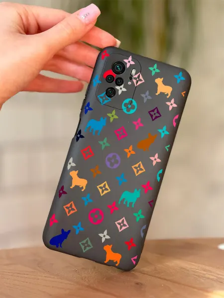 PBl store Чехол на Redmi Note 10 Note 10S Poco M5S Louis Vuitton