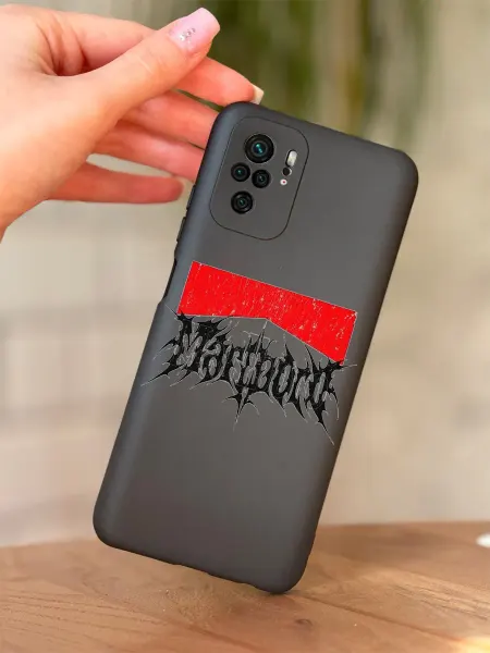 PBl store Чехол на Redmi Note 10 Note 10S Poco M5S принт Marlboro