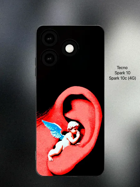 ESSE CASE Чехол на Tecno Spark 10 ангел