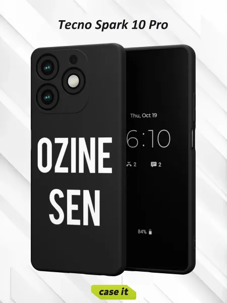 Case it Чехол на Tecno Spark 10 Proс принтом Ozine Sen