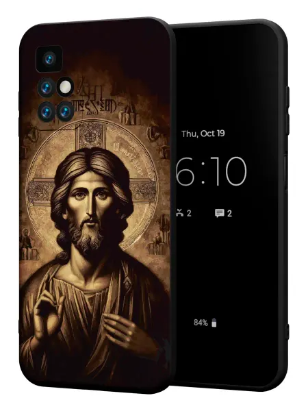 PBl store Чехол на Xiaomi Redmi 10 с православным принтом