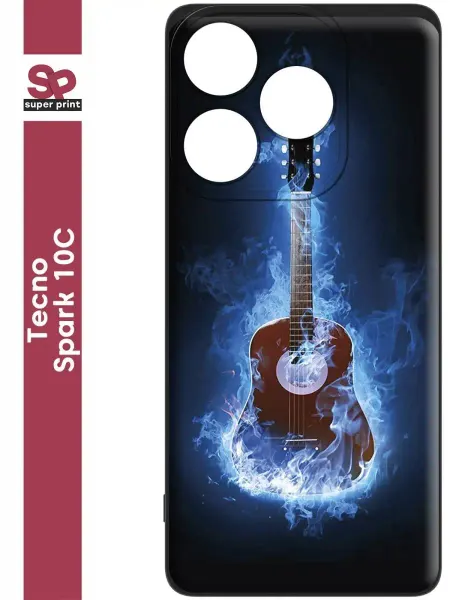 SuperPrint Матовый чехол на Tecno Spark 10C