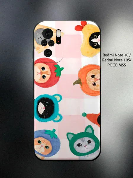 ANP Case Чехол на Redmi Note 10S с котиками