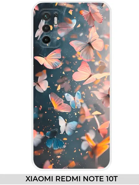 NOOTO Чехол на Redmi Note 10T M3 PRO (2021) с принтом