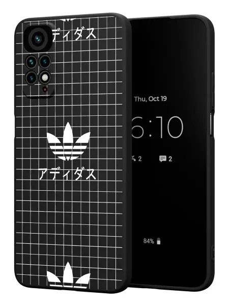 PBl store Чехол на Xiaomi Redmi Note 11 11S 4G с принтом Adidas
