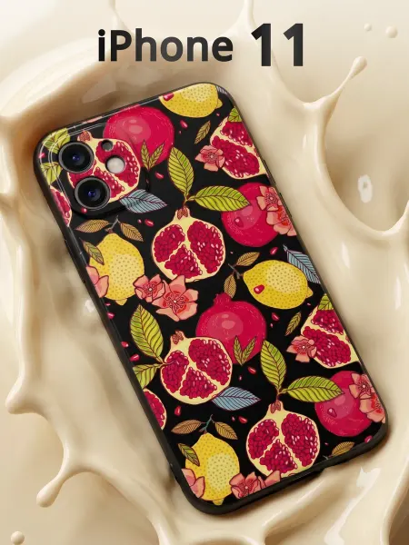 Able Case Чехол на iPhone 11 с принтом силиконовый
