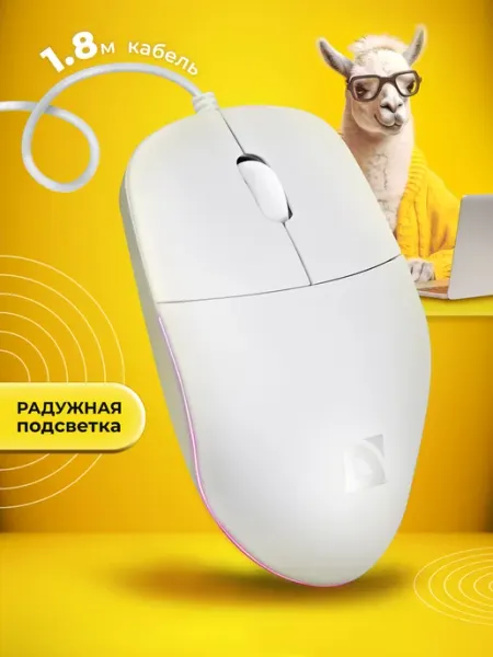 DEFENDER Мышь компьютерная, проводная, 1200dpi, Azora Ч
