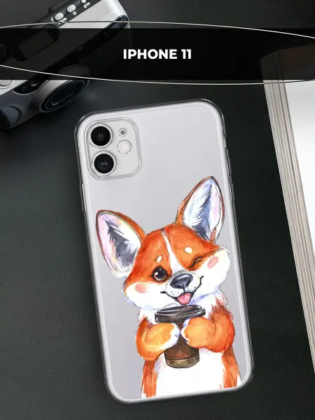 Avocase Чехол на iPhone 11 с собакой