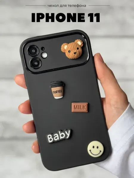 Bais_store Чехол на iPhone 11 противоударный с принтом