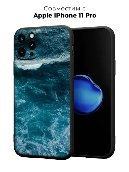 ESSE CASE Чехол на iPhone 11 Pro с принтом море