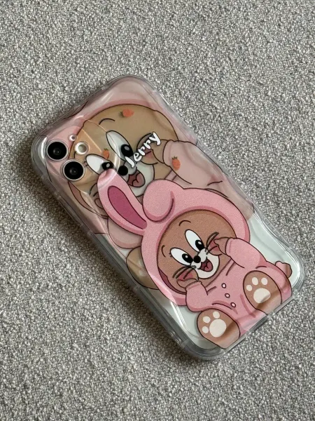 CaseLove Чехол на iphone 11 с принтом Джерри прозрачный