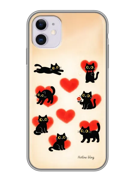 ChesnoCase Чехол на Iphone 11 котики (для девушек)